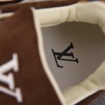 Louis Vuitton LV Tilted Trainer Suede 'Brown'