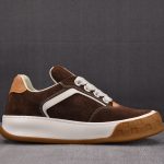 Louis Vuitton LV Tilted Trainer Suede 'Brown'