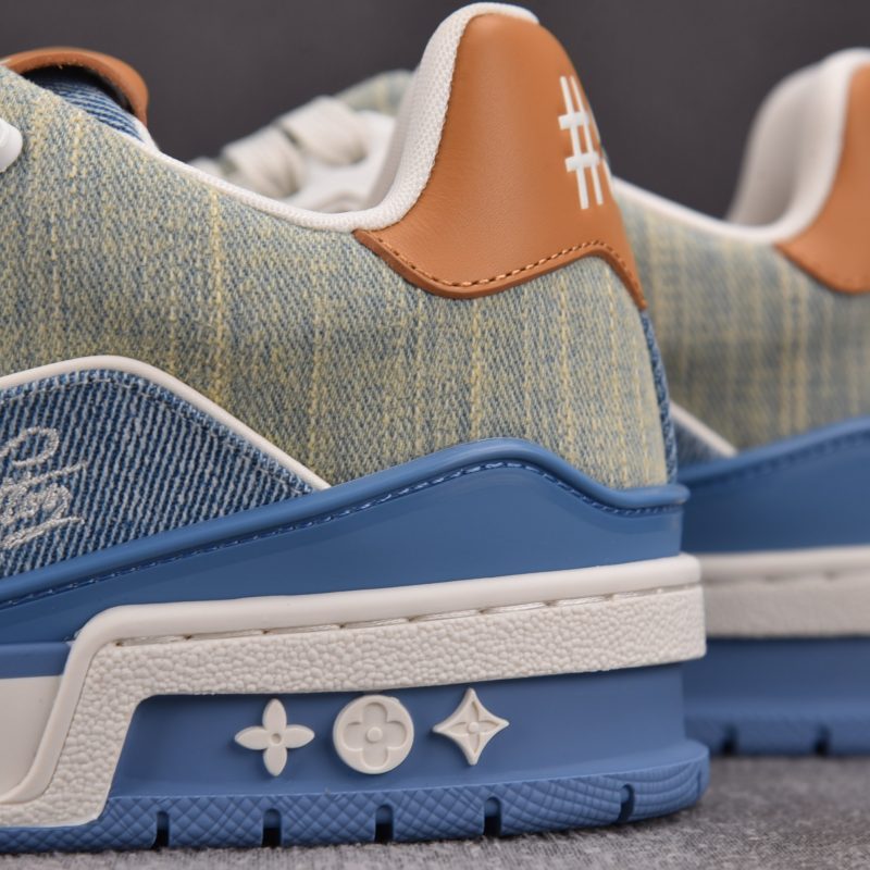 Louis Vuitton LV Trainer #54 'Denim Patchwork'
