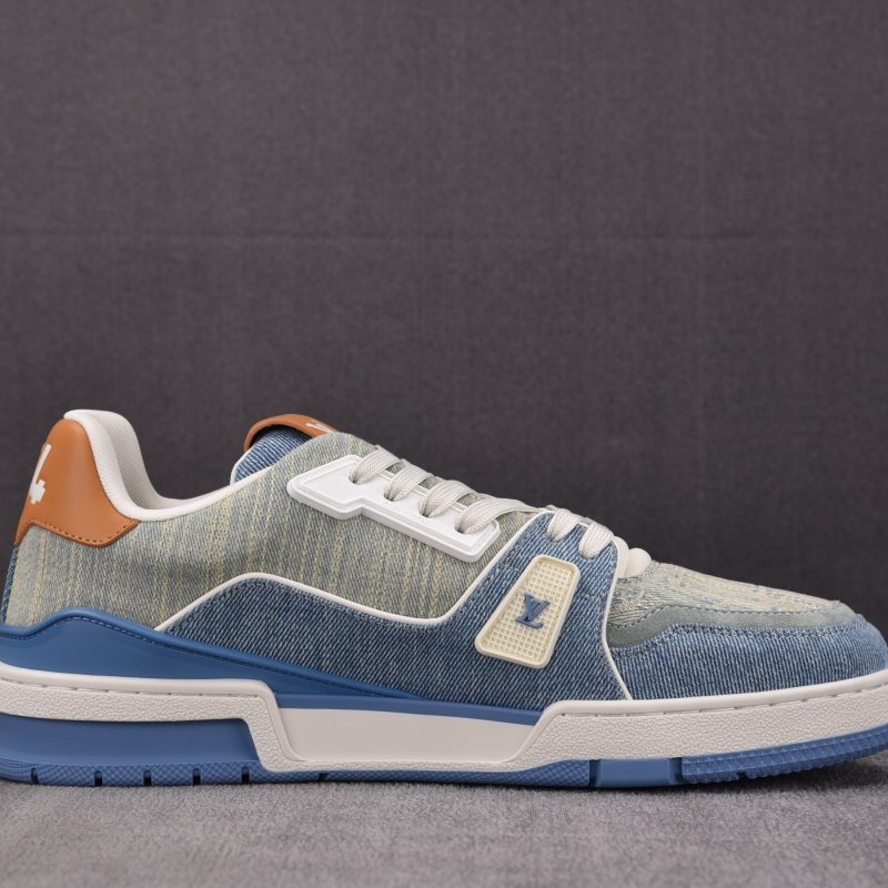 Louis Vuitton LV Trainer #54 'Denim Patchwork'