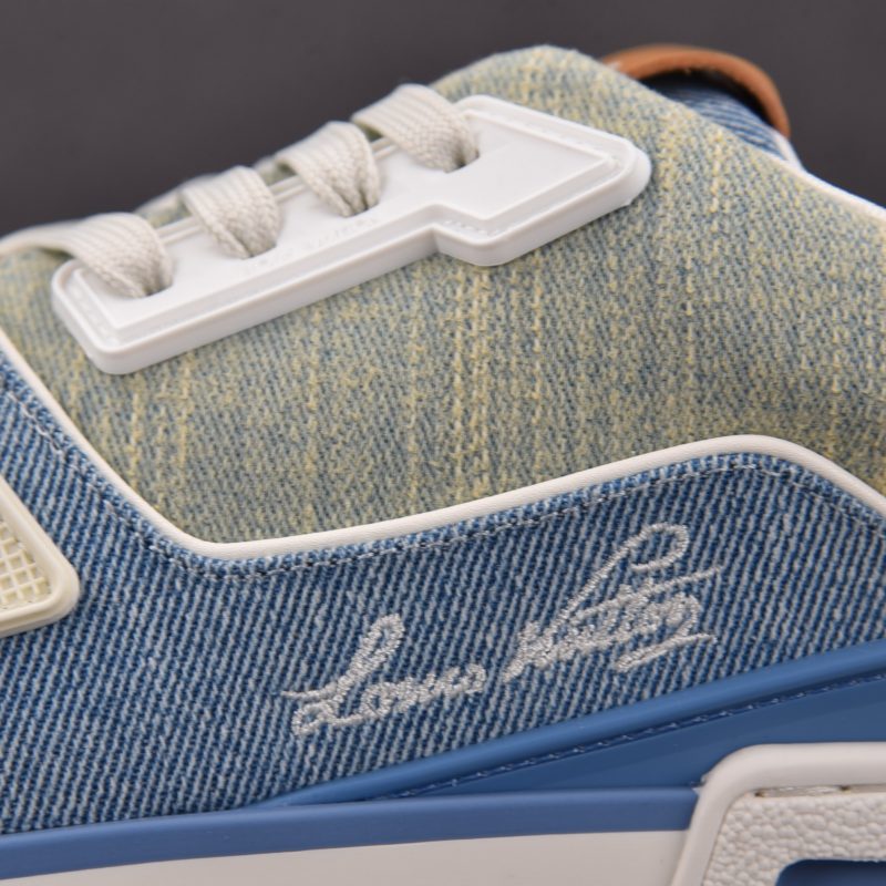 Louis Vuitton LV Trainer #54 'Denim Patchwork'