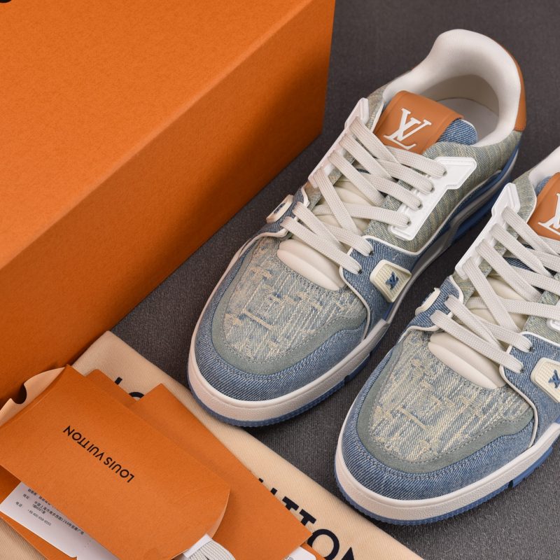 Louis Vuitton LV Trainer #54 'Denim Patchwork'