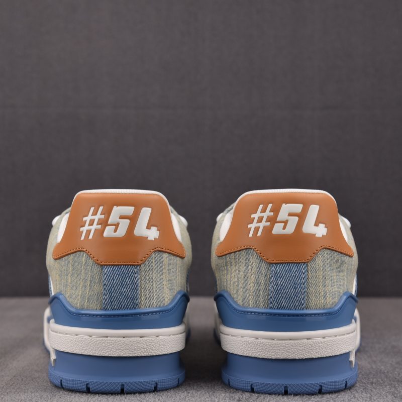 Louis Vuitton LV Trainer #54 'Denim Patchwork'