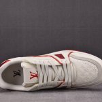 Louis Vuitton LV Trainer #54 'Monogram White Red Metallic'