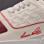 Louis Vuitton LV Trainer #54 'Monogram White Red Metallic'