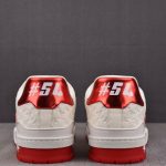 Louis Vuitton LV Trainer #54 'Monogram White Red Metallic'