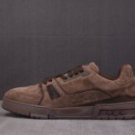 Louis Vuitton LV Trainer #54 Suede 'Distressed Brown'