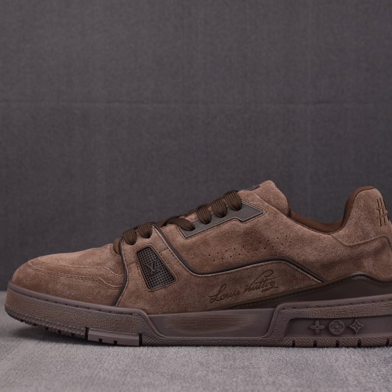 Louis Vuitton LV Trainer #54 Suede 'Distressed Brown'