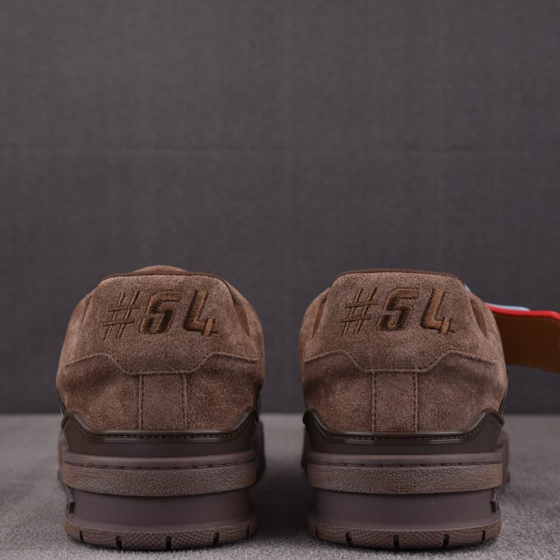 Louis Vuitton LV Trainer #54 Suede 'Distressed Brown'