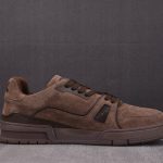 Louis Vuitton LV Trainer #54 Suede 'Distressed Brown'
