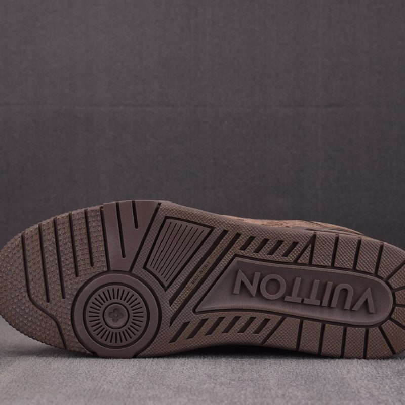 Louis Vuitton LV Trainer #54 Suede 'Distressed Brown'