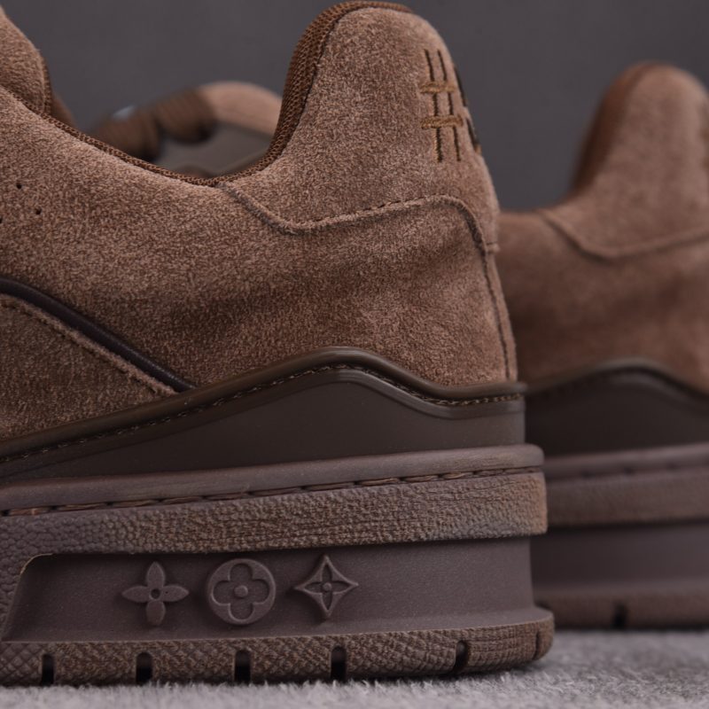 Louis Vuitton LV Trainer #54 Suede 'Distressed Brown'