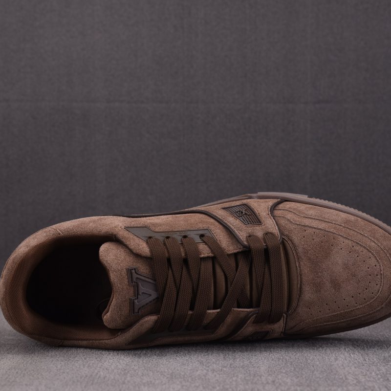 Louis Vuitton LV Trainer #54 Suede 'Distressed Brown'