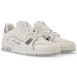 Louis Vuitton LV Trainer #54 'Monogram White Silver Metallic'