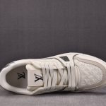 Louis Vuitton LV Trainer 'Monogram White Silver Metallic'