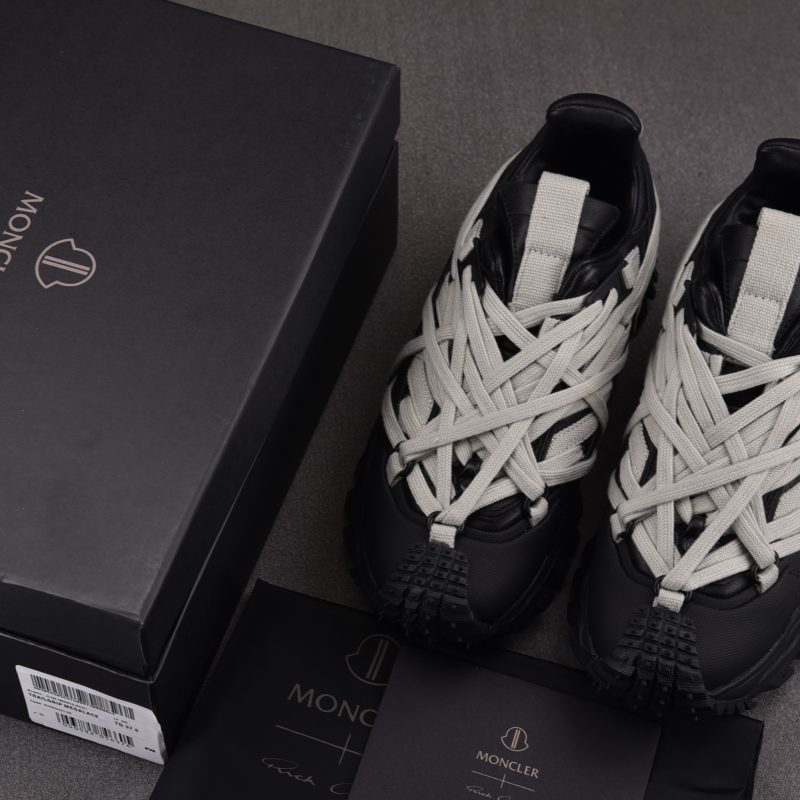 Moncler Trailgrip x Rick Owens Megalace 'Black'