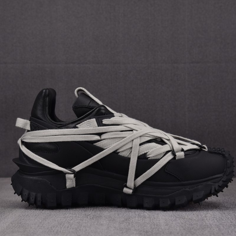 Moncler Trailgrip x Rick Owens Megalace 'Black'