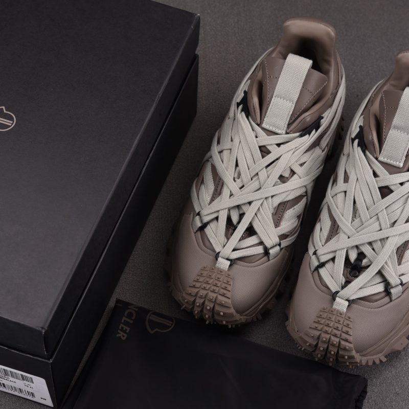Moncler Trailgrip x Rick Owens Megalace 'Dust'