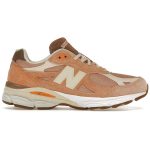 New Balance 990v3 MiUSA size? Exclusive 'Orange Cream'