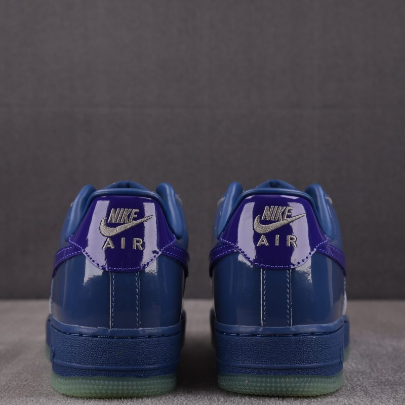 Nike Air Force 1 Low Patent Leather 'Mystic Navy Grape Ice'