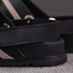 Rick Owens Megalace Granola Mule 'Black'