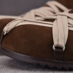 Rick Owens Megalace Granola Mule Suede 'Brown'