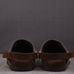 Rick Owens Megalace Granola Mule Suede 'Brown'