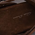 Rick Owens Megalace Granola Mule Suede 'Brown'