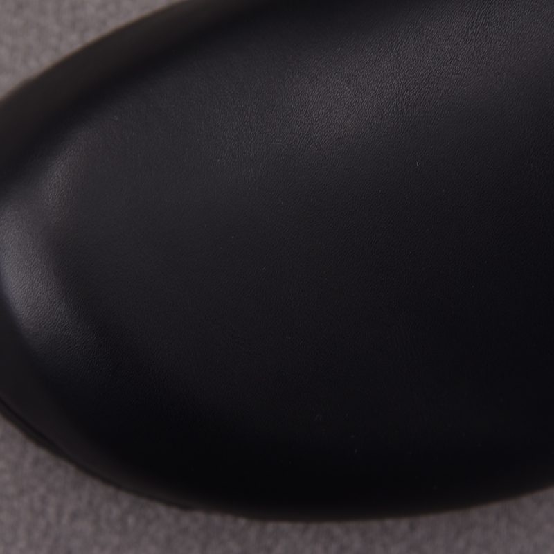 Rick Owens Round Toe Mules 'Black'