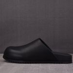 Rick Owens Round Toe Mules 'Black'