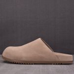 Rick Owens Round Toe Mules 'Brown'